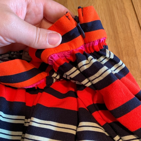 ECI flowy midi striped skirt S - Picture 2 of 5